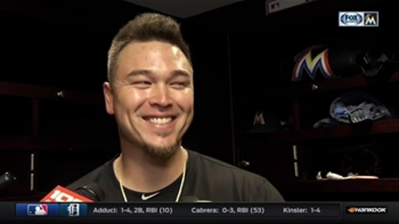 Vance Worley on Giancarlo Stanton: 'He hunts for pitches'