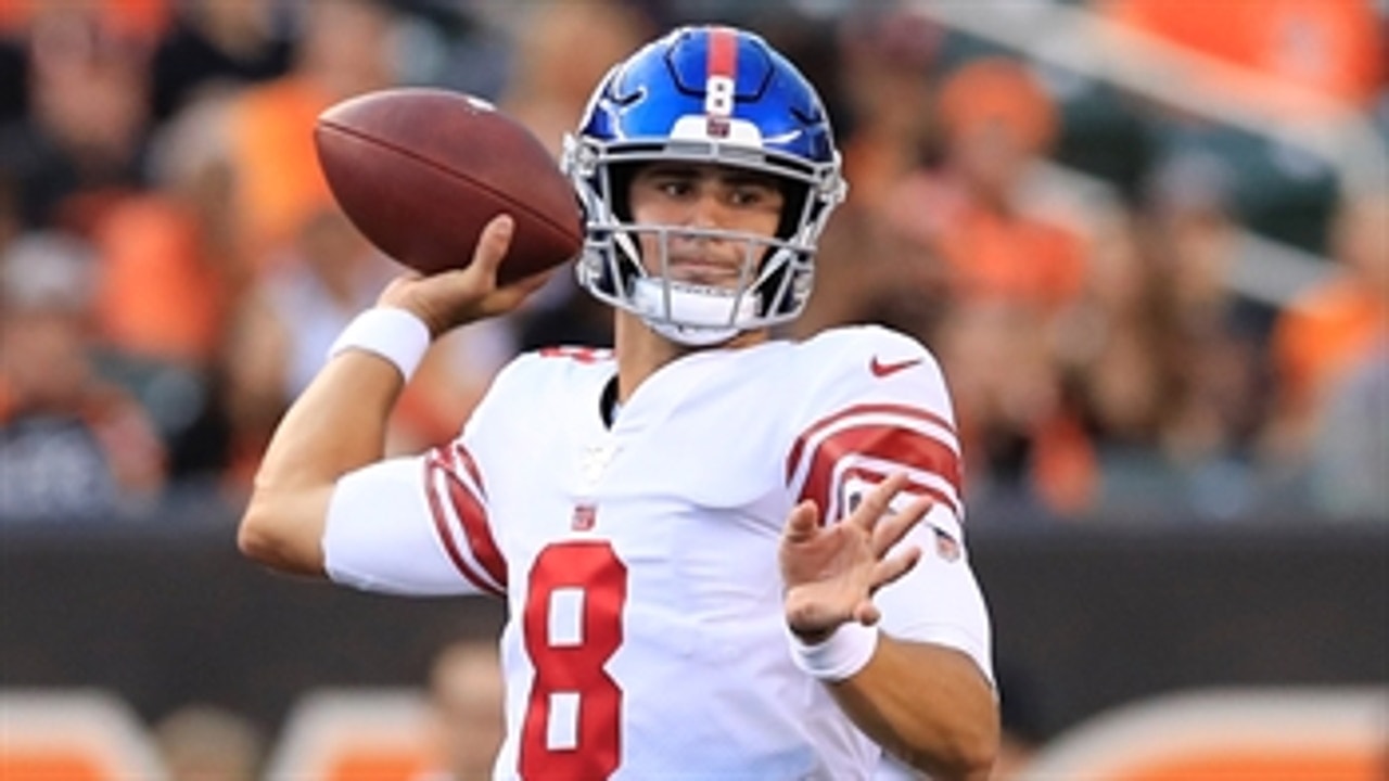 Jason Whitlock thinks Pat Shurmur and the Giants need to 'pump the brakes' on Daniel Jones