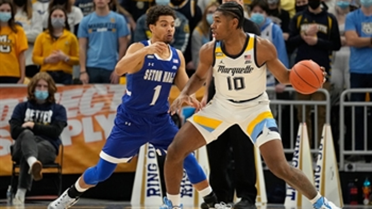 Darryl Morsell, Justin Lewis lift Marquette over Seton Hall in 73-72 victory