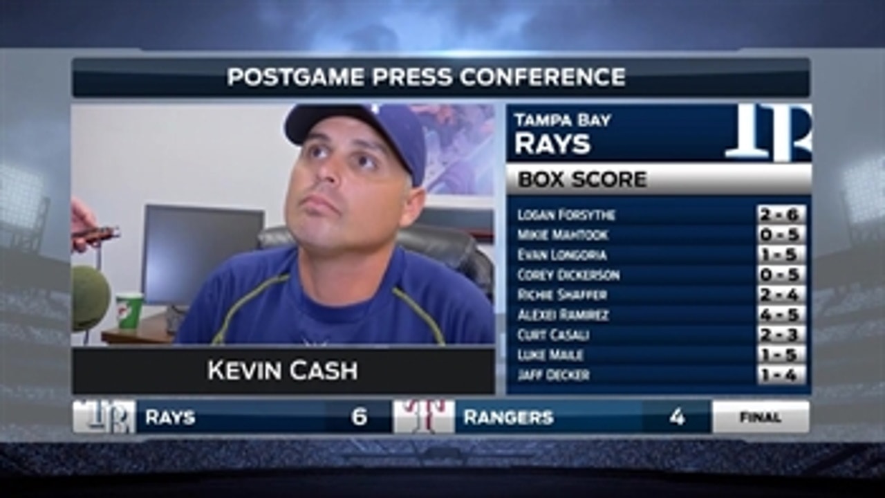 Kevin Cash: I like the fight, not the performance