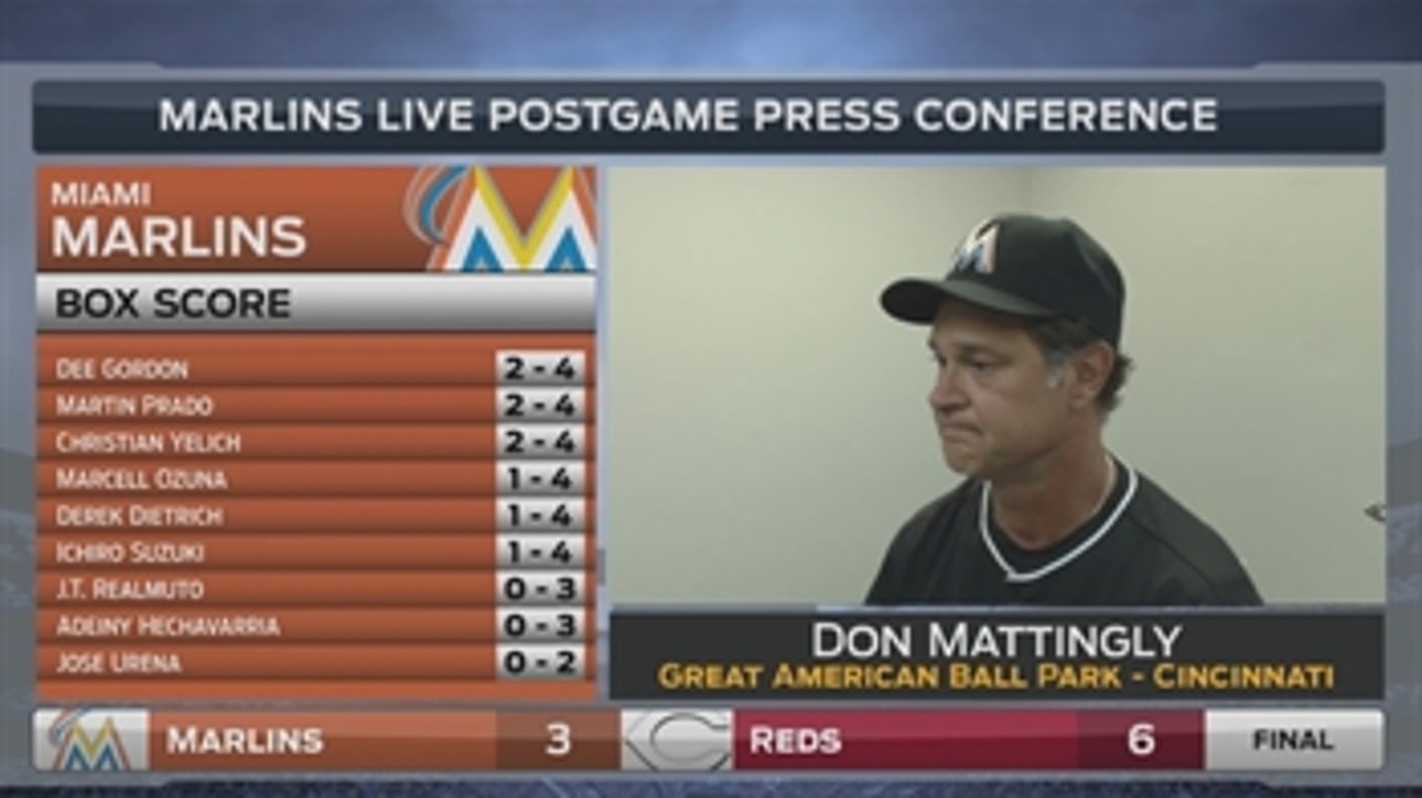 Don Mattingly: The first inning hurt Jose Urena