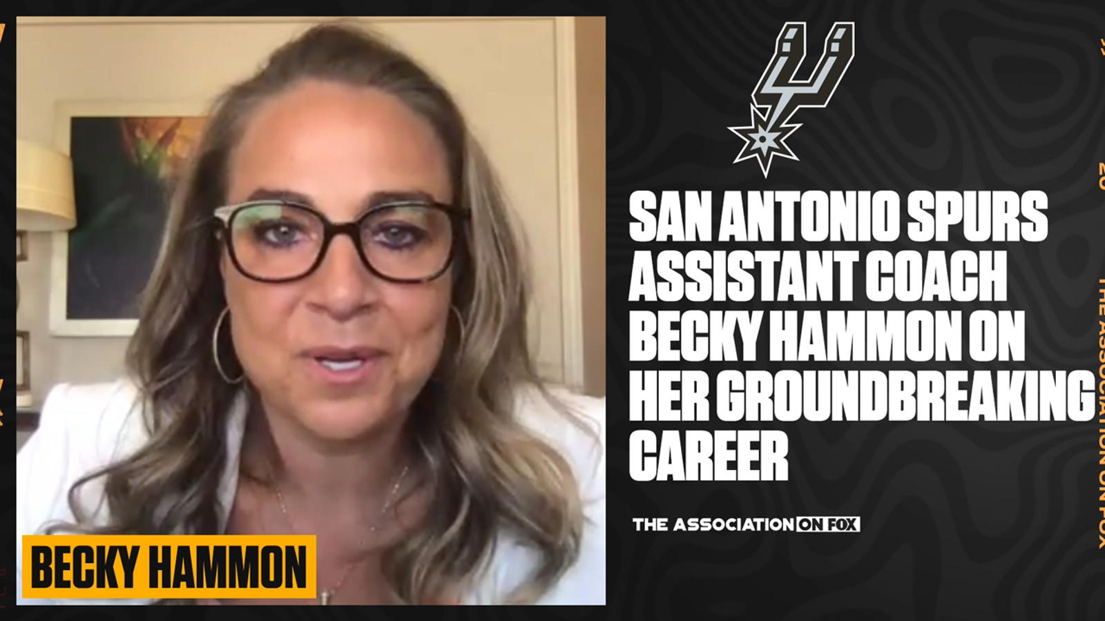 Becky Hammon on breaking barriers in the NBA