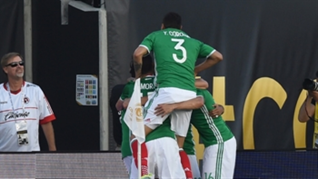 Chicharito's header gives Mexico a 1-0 lead vs. Jamaica ' 2016 Copa America Highlights