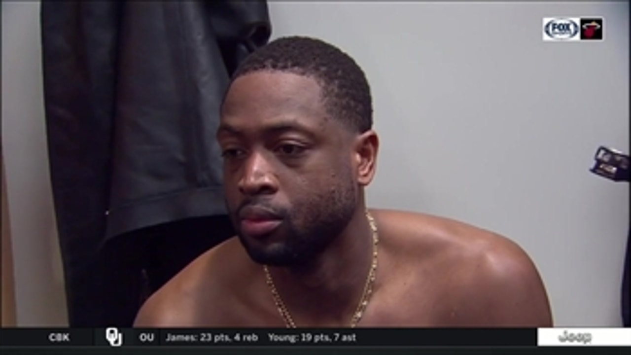 Wade says the Heat need to do a better job defensively