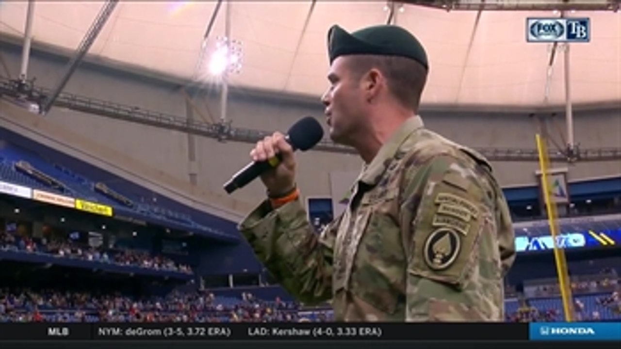 Listen to Matt Parrish, First Sergeant, United States Special Operations Command give moment of silence