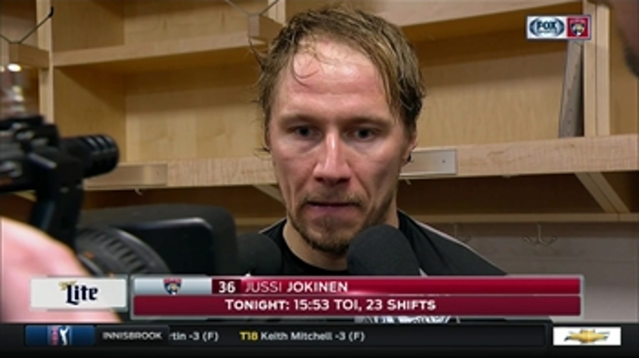 Jokinen: We came out strong, but couldn't keep up