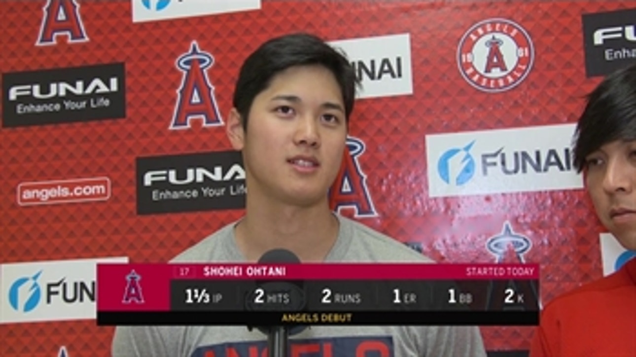 #LAASpring: Watch Shohei Ohtani's FIRST postgame interview