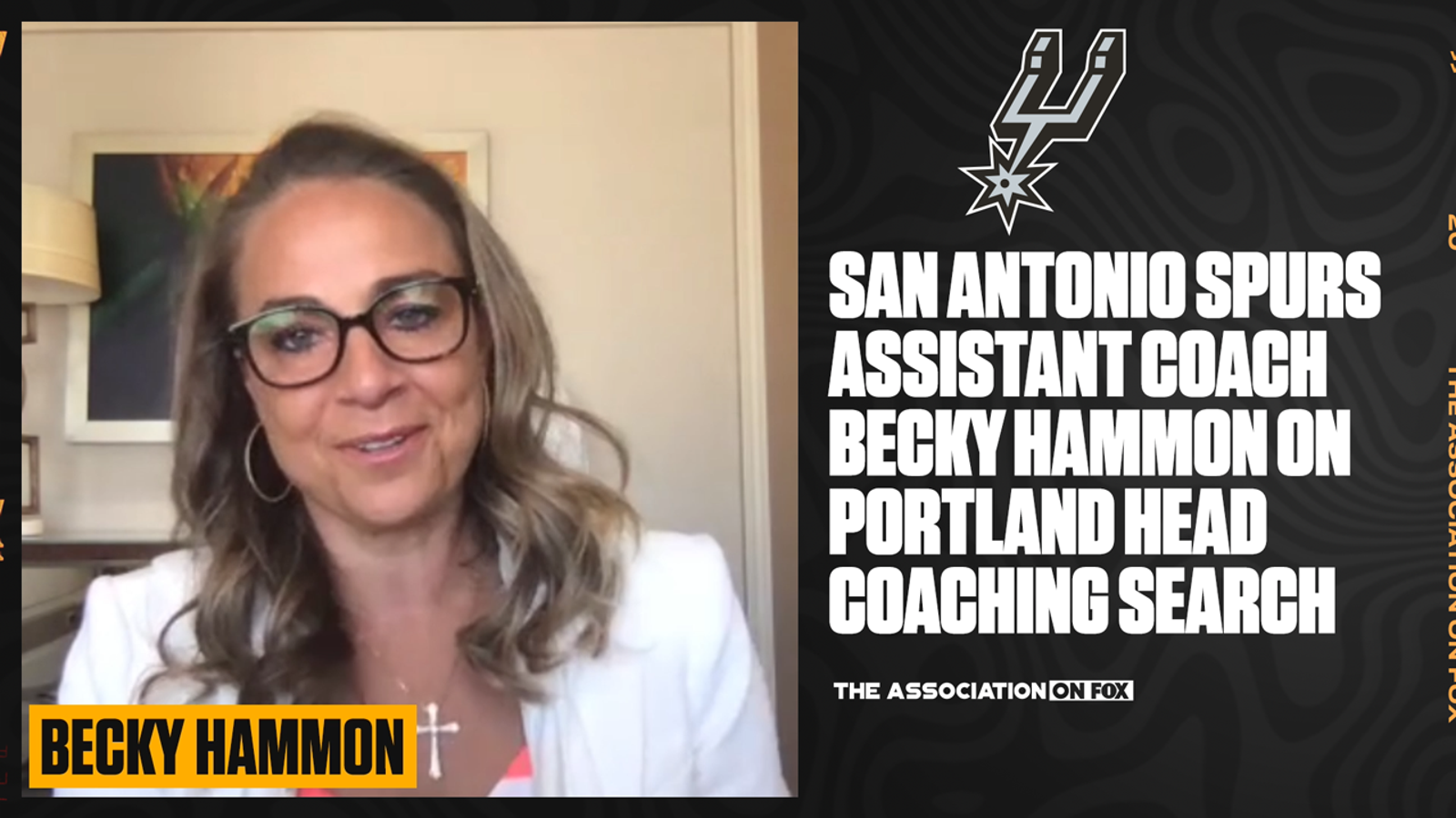 Becky Hammon on Portland head coaching search