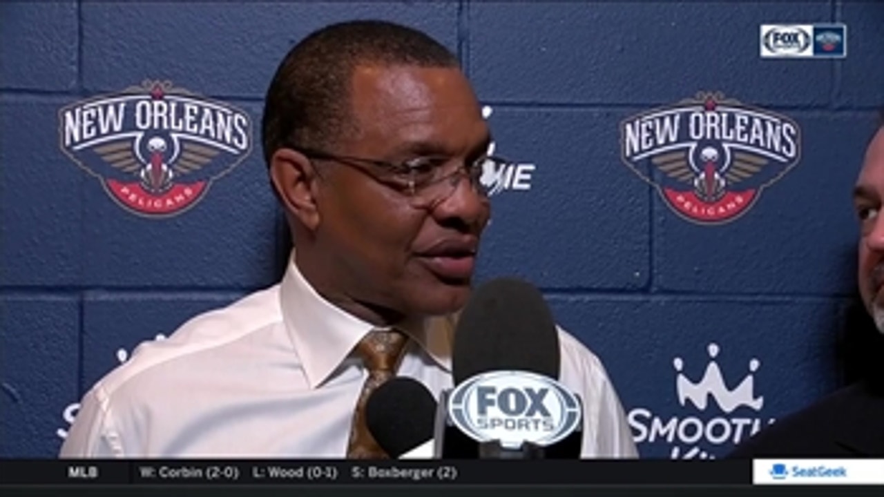 Alvin Gentry talks confidence after win over Memphis