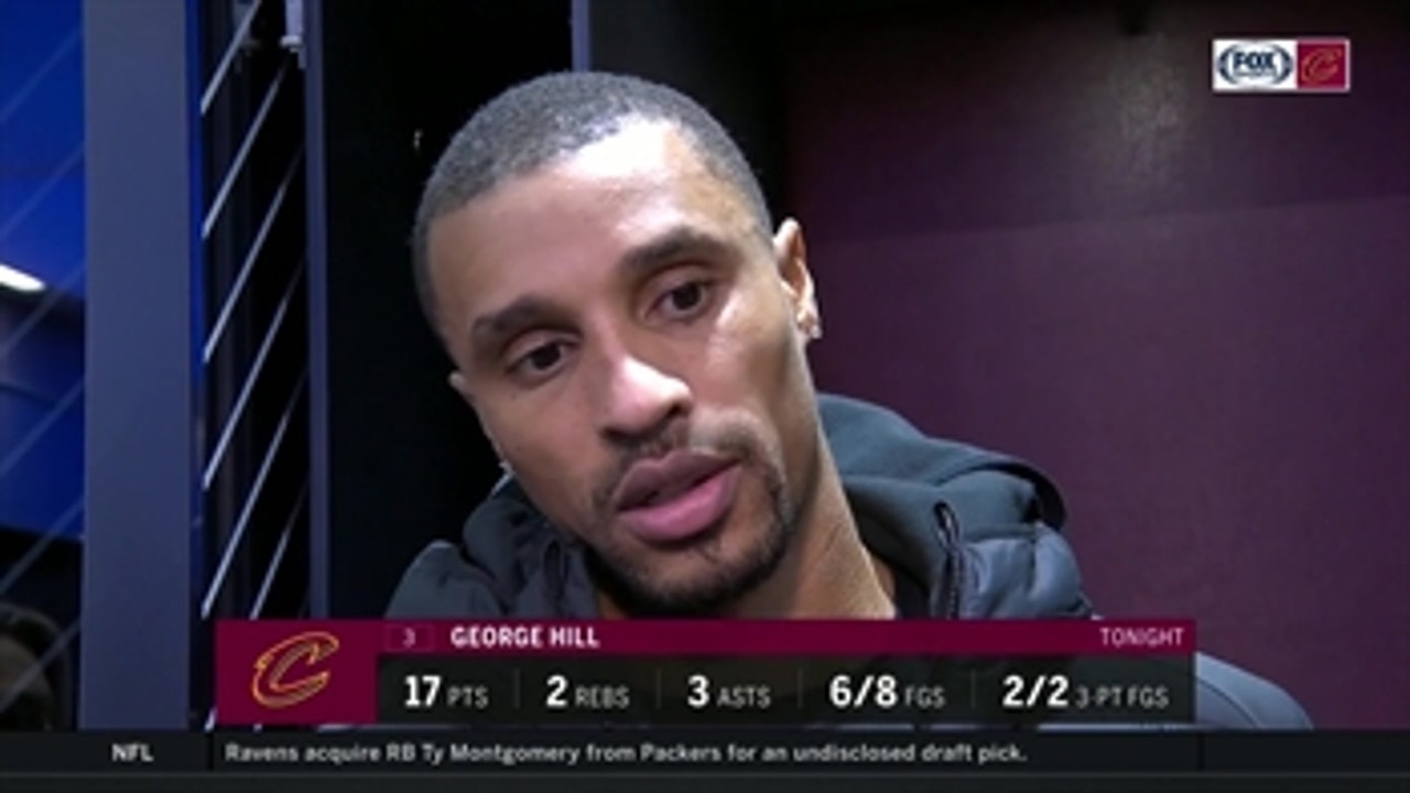 George Hill knows Cavs still have a lot of things to work on
