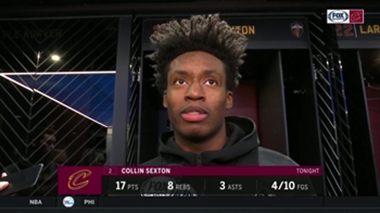 Collin Sexton thinks Cavs played their first full 48-minute game vs. Hawks