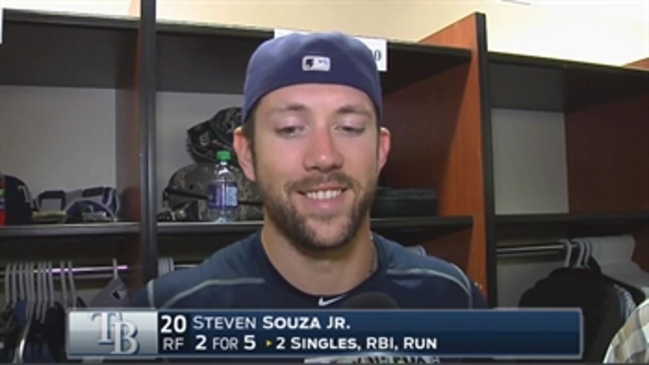 Steven Souza Jr. on diving into stands: It was little farther than I thought