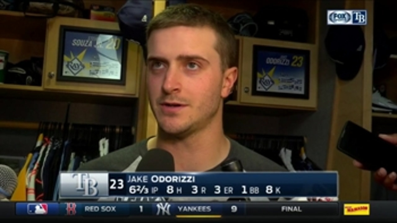 Jake Odorizzi happy with his direction, sees room for improvement