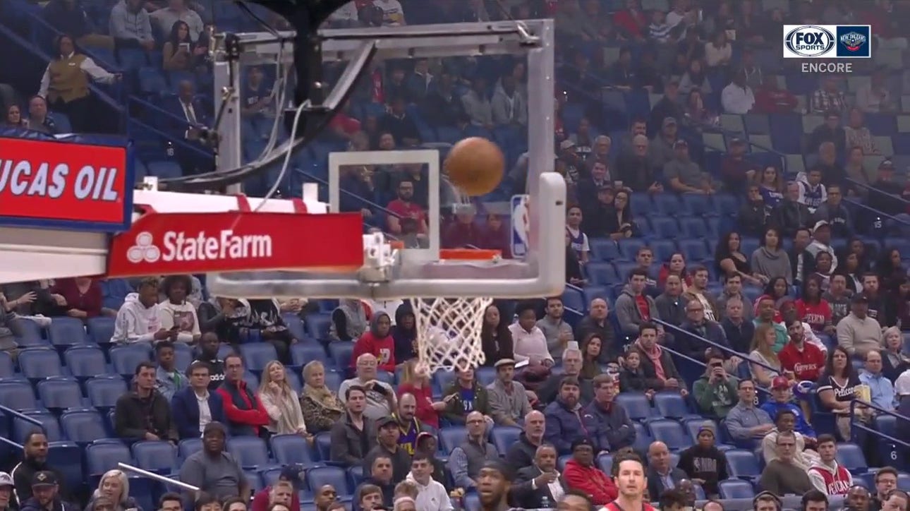 WATCH: Jrue Holiday Attacks To Score, Draws Contact ' Pelicans ENCORE