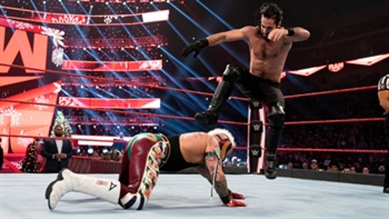 Rey Mysterio vs. Seth Rollins - United States Title Match: Raw, Dec. 23, 2019 (Full Match)