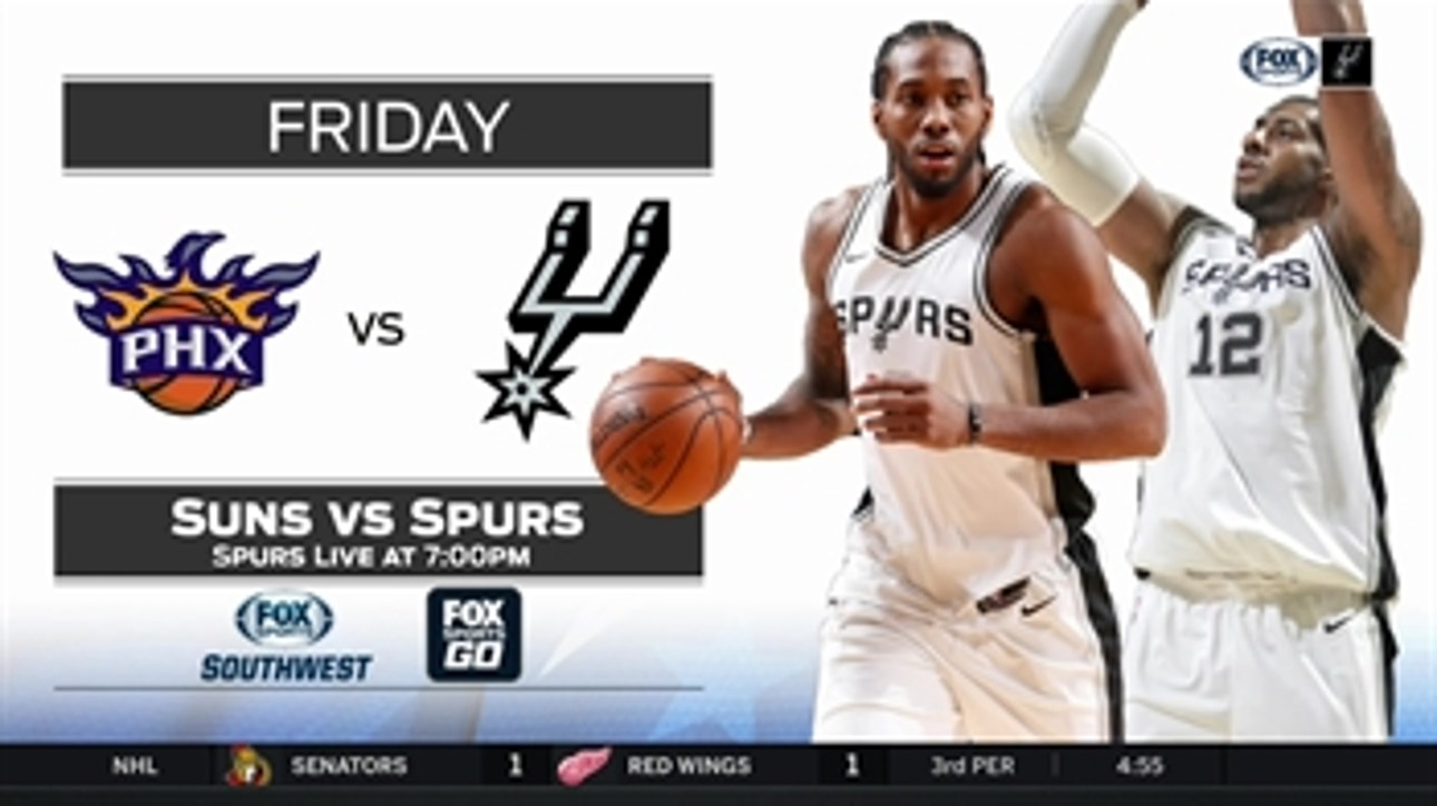 Phoenix Suns vs. San Antonio Spurs preview ' Spurs Live