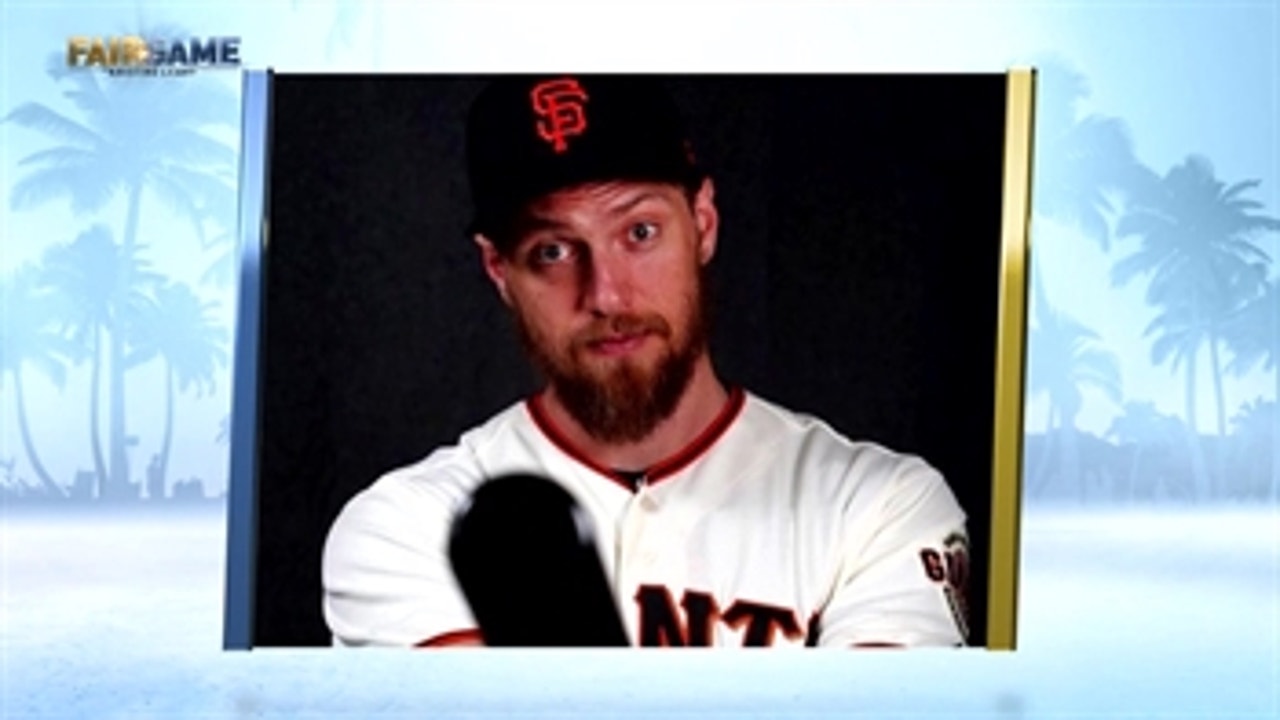 Hunter Pence Was Featured on "Fuller House" with Jodie Sweetin at Dodgers-Giants Game