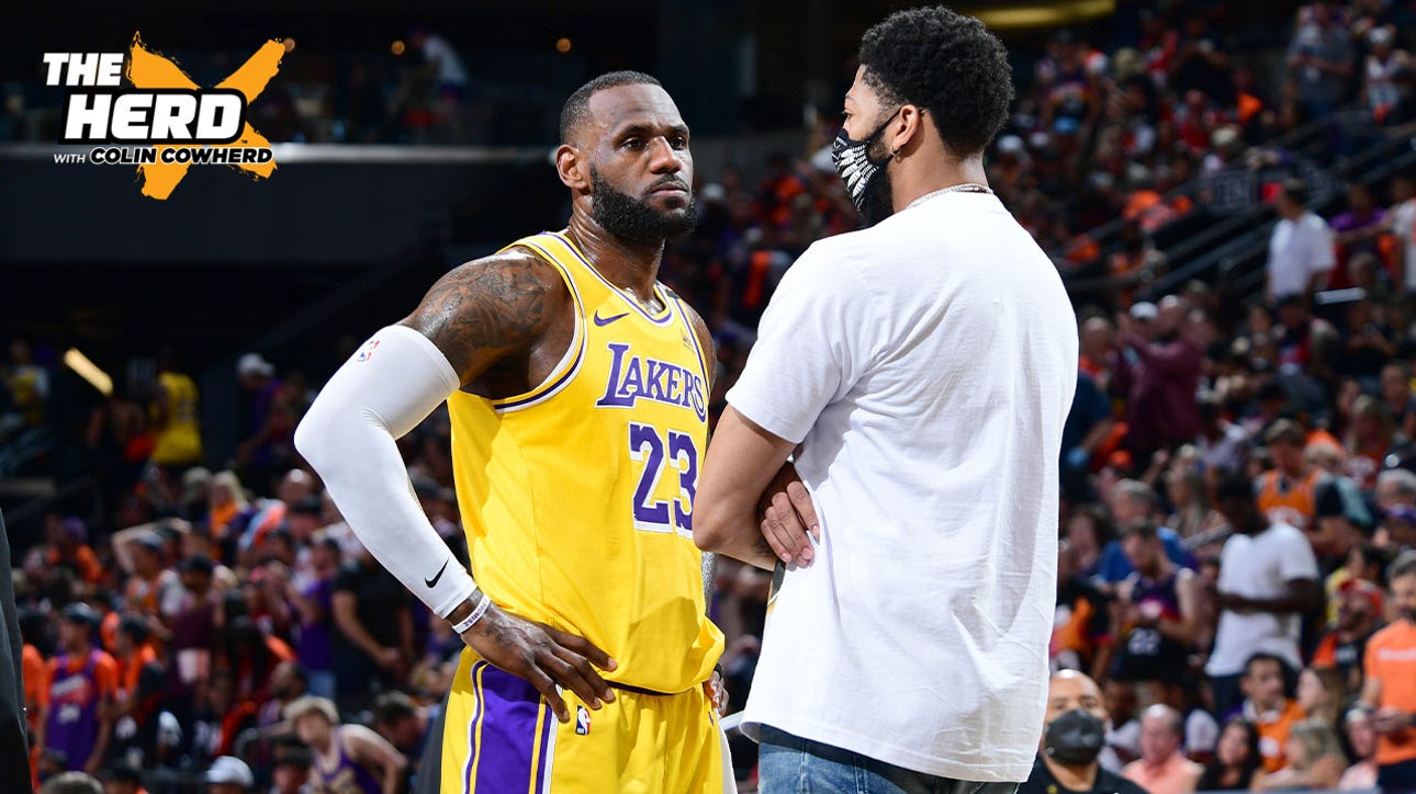 Nick Wright breaks down the Lakers' odds of defeating Phoenix from 3-2 deficit, AD's injury history impact I THE HERD