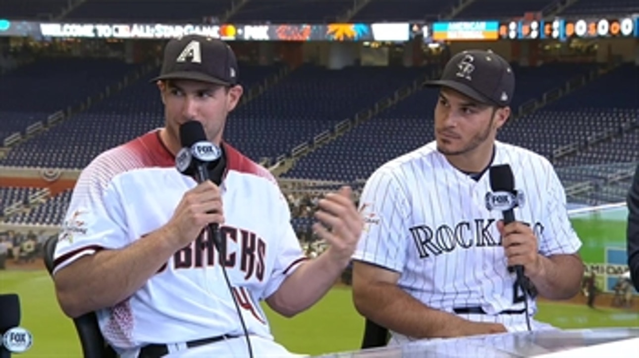 Paul Goldschmidt and Nolan Arenado talk about playing together in the All-Star Game