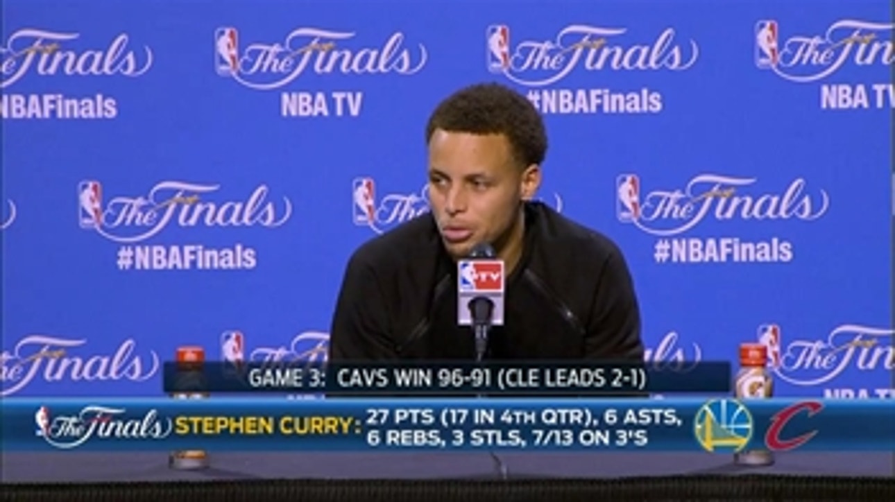 Curry: I have to find different ways 'to get us going'