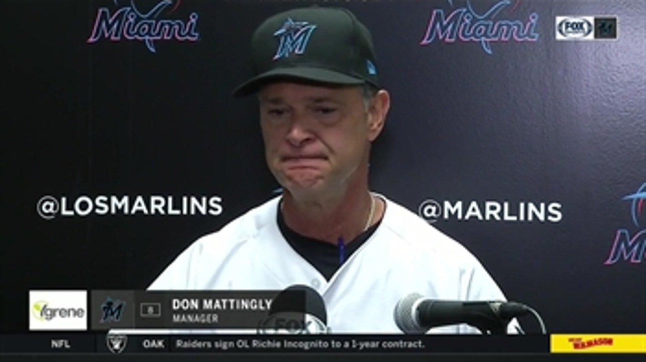 Don Mattingly highlights Marlins recording season-high 11 runs in win over Giants