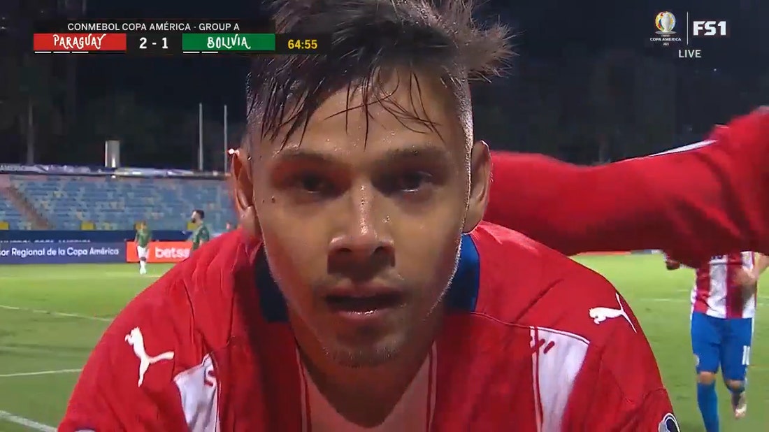 Paraguay scores two goals in three minutes, take 2-1 lead over Bolivia