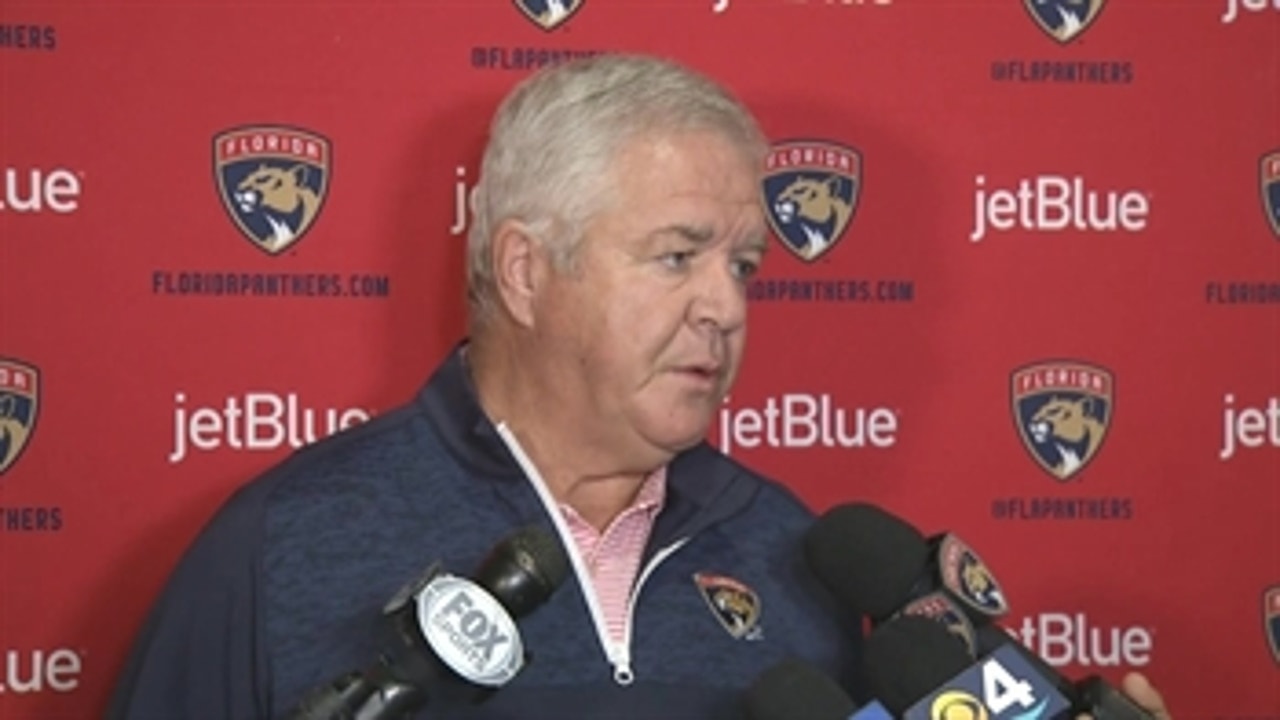 Dale Tallon- Florida Panthers press conference (Part 1)