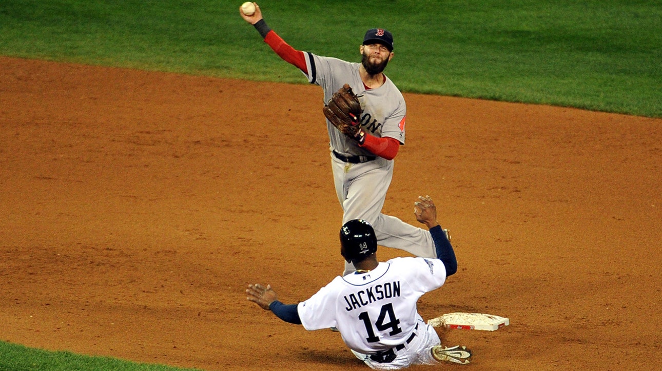 Pedroia talks defense after Red Sox win