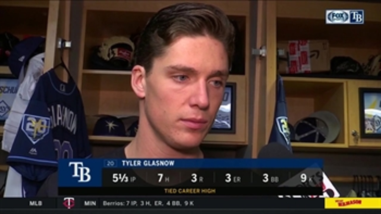 Tyler Glasnow discusses his start against Blue Jays