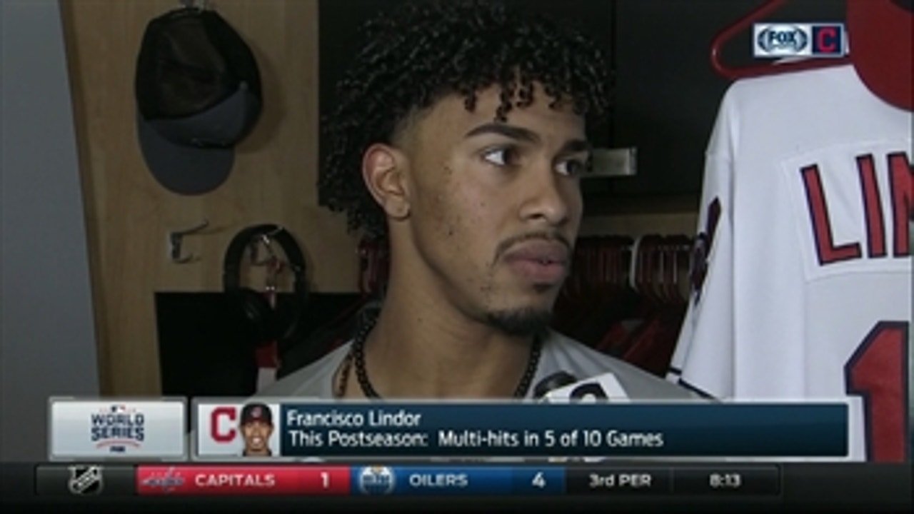 Francisco Lindor on heading to Wrigley Field after Tribe's first home playoff loss