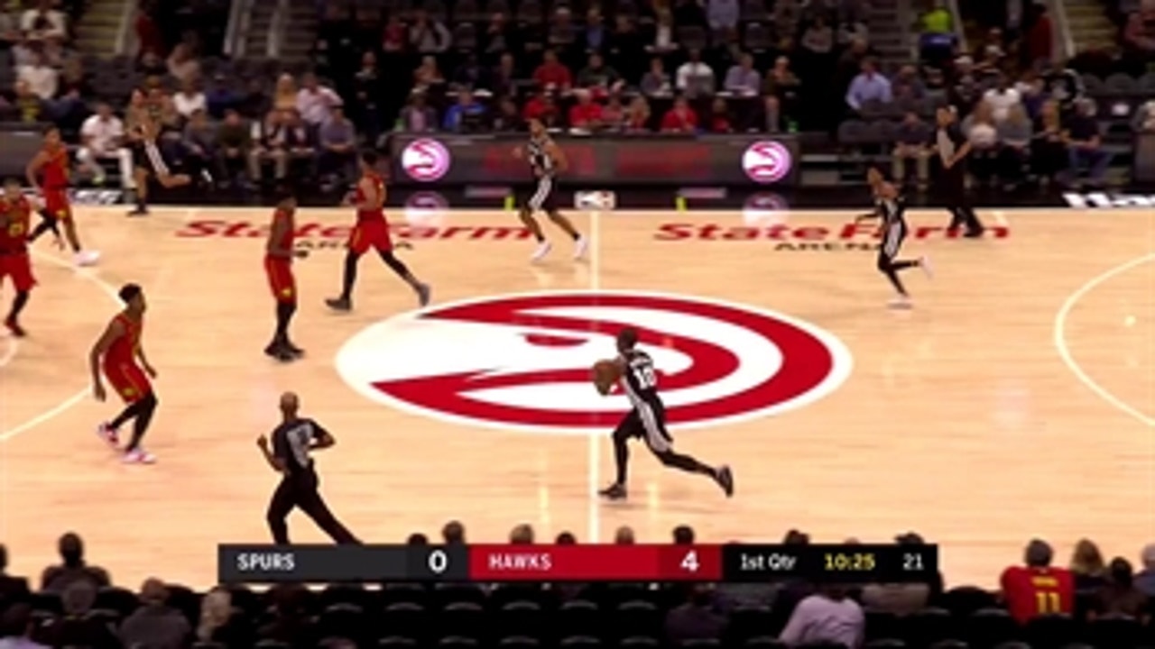 HIGHLIGHTS: DeRozan Spots Trey Lyles for the Open 3-Pointer