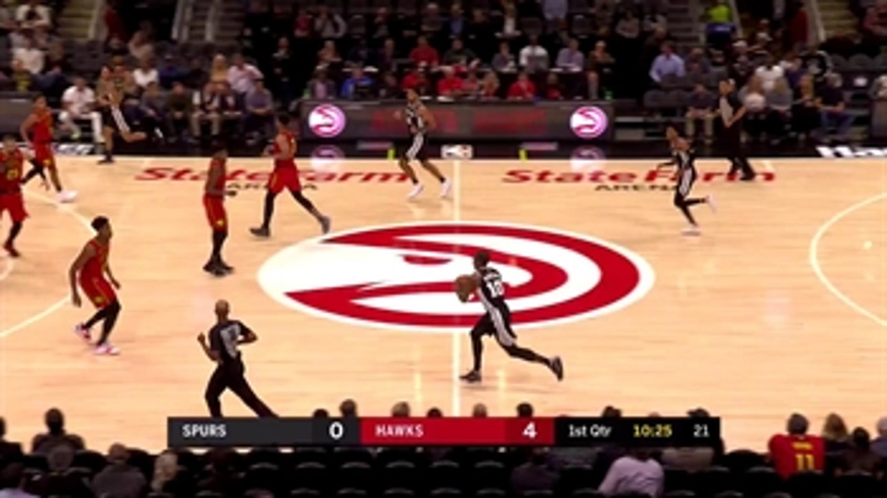 HIGHLIGHTS: DeRozan Spots Trey Lyles for the Open 3-Pointer