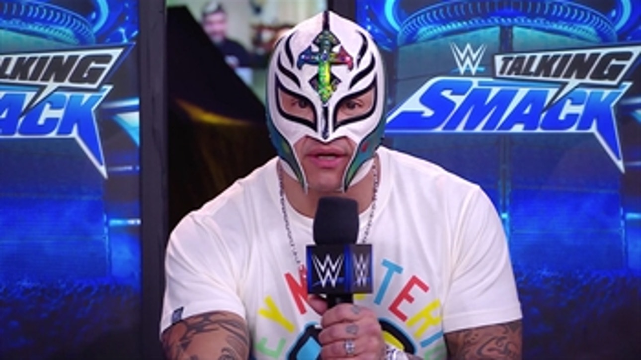 Rey Mysterio warns of a hurricane coming to Chad Gable & Otis: WWE Talking Smack, Mar. 6, 2021