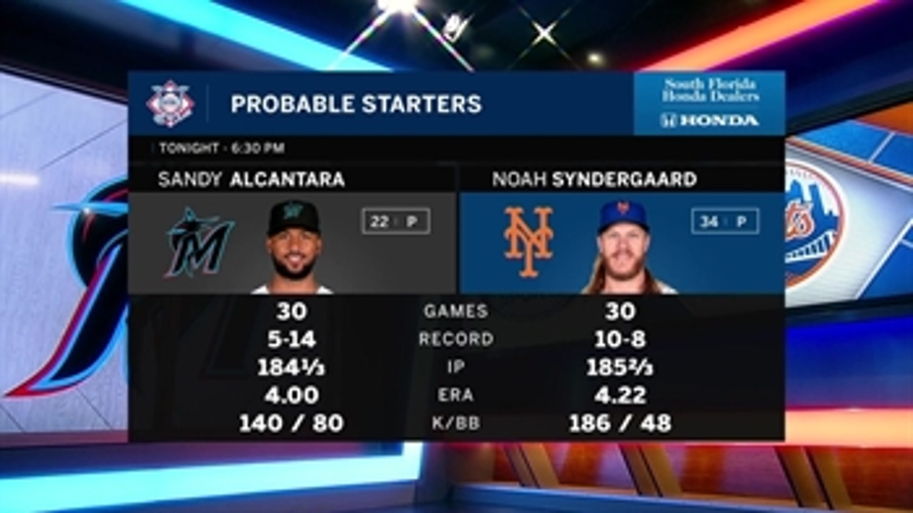 Marlins look to keep on rolling in New York