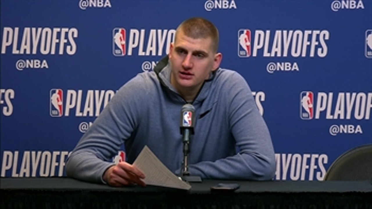 Nikola Jokic talks Nuggets Game 3 Loss to Spurs