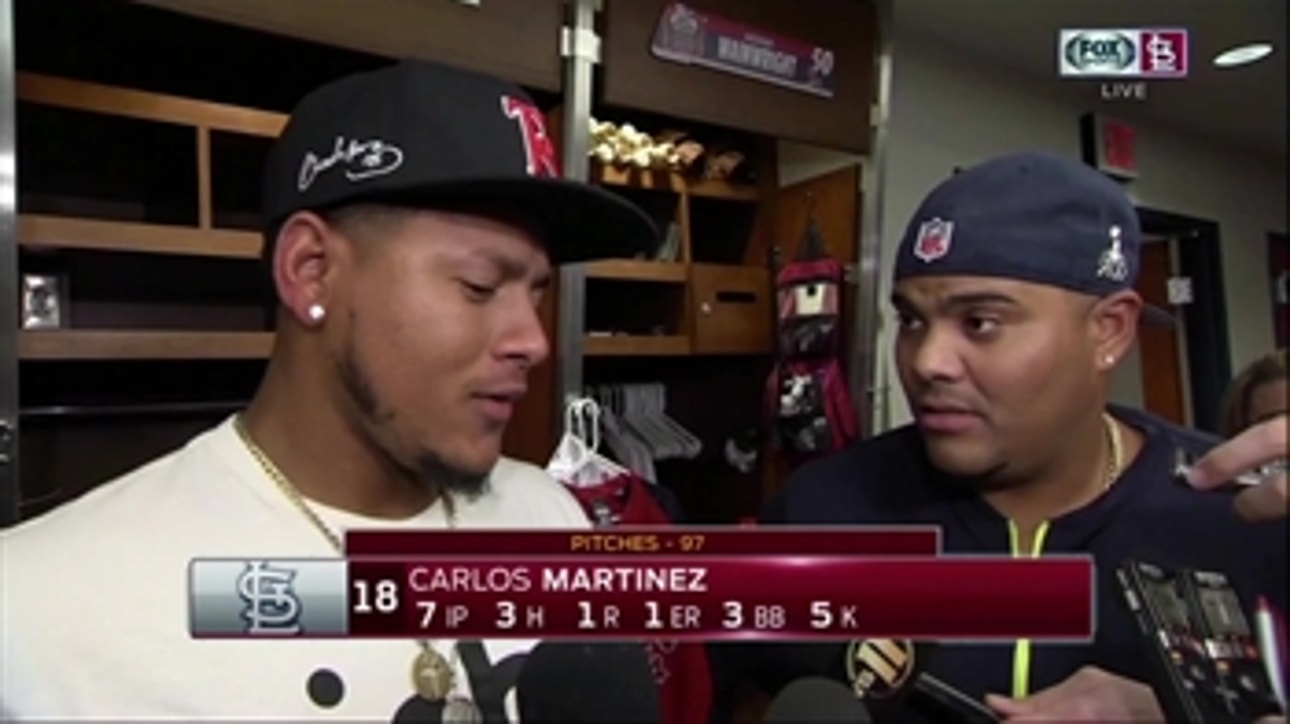 Cardinals' Carlos Martinez improves to 3-0