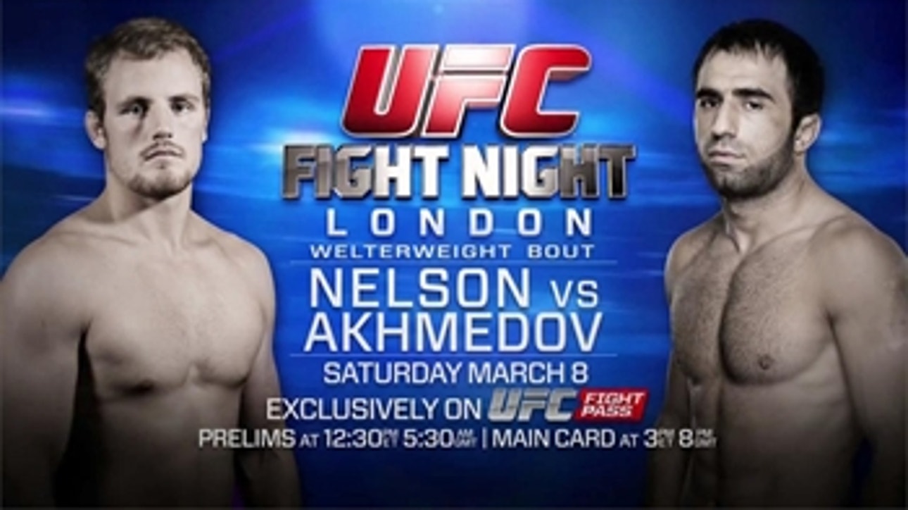 Fight Night London: Gunnar Nelson vs Omari Akhmedov Preview