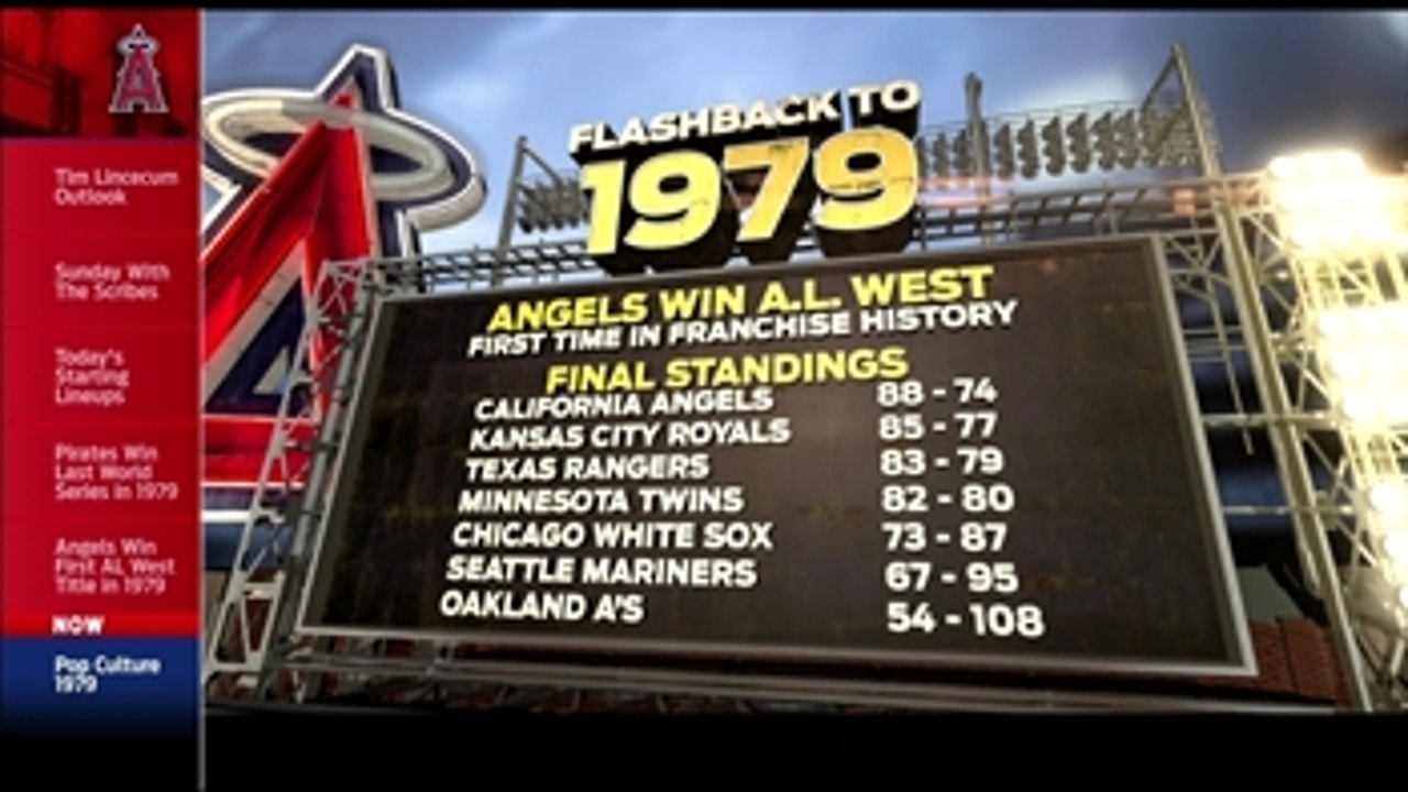 Angels Live: Flashback to the Angels' first Division Title in 1979