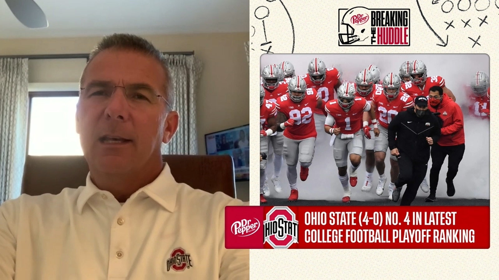 Urban Meyer on Ohio State’s case for the College Football Playoff