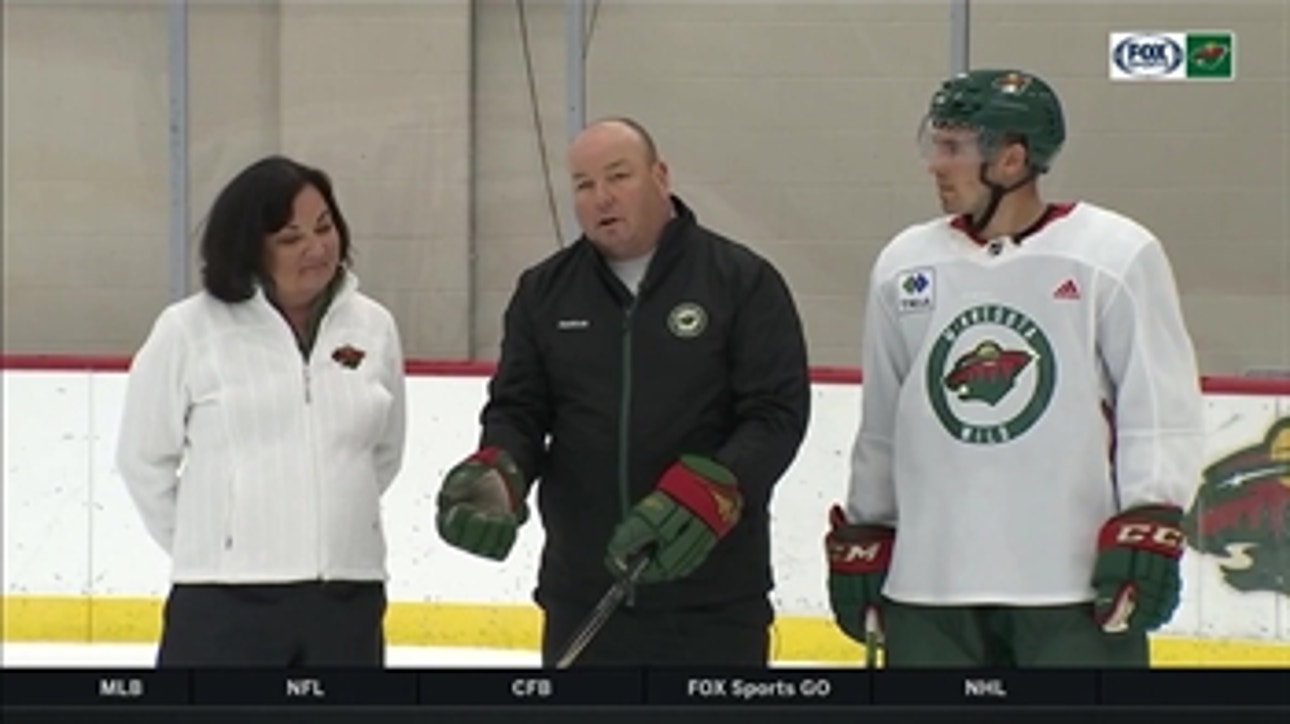 On Ice Instructional with Wild's Zach Parise