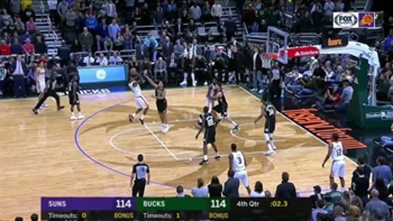 HIGHLIGHTS: Suns take down Bucks in final seconds