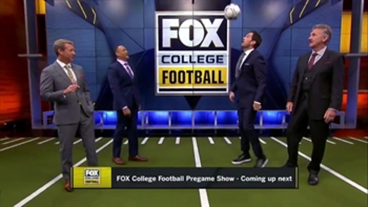 Matt Leinart impressively juggling a soccer ball will surprise and delight you