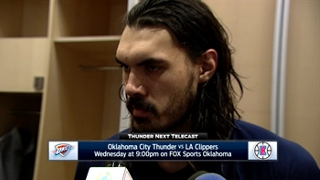 Steven Adams on Sticking to the game plan, win over LA