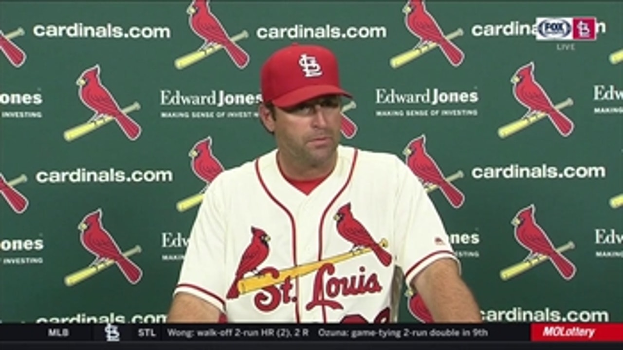 Mike Matheny on Cardinals' resilience: 'It's not something you can teach'
