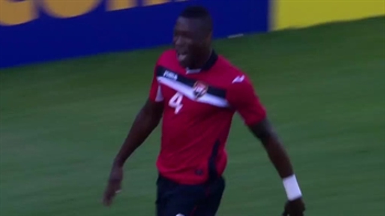 Bateau gives T&T a 1-0 lead over Guatemala - 2015 CONCACAF Gold Cup Highlights