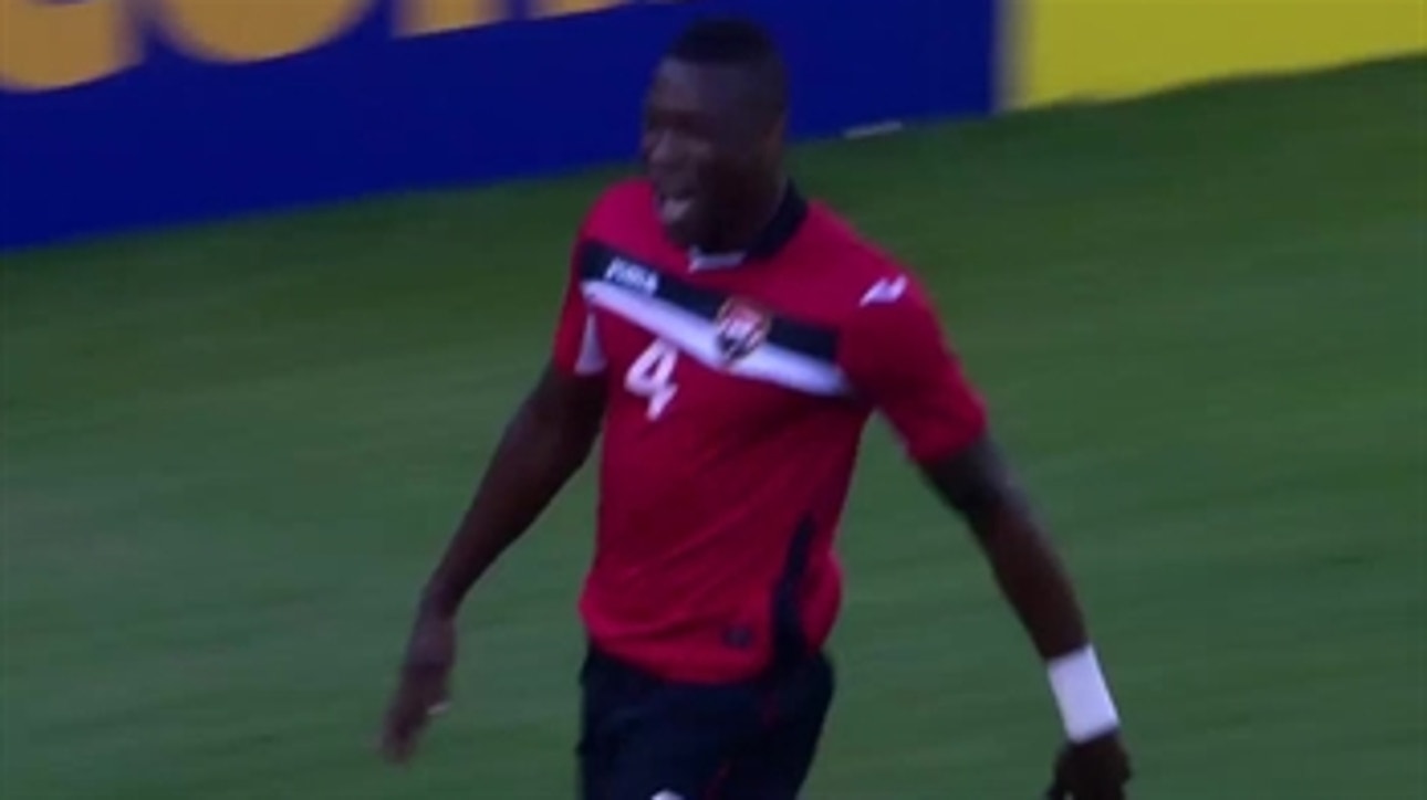Bateau gives T&T a 1-0 lead over Guatemala - 2015 CONCACAF Gold Cup Highlights