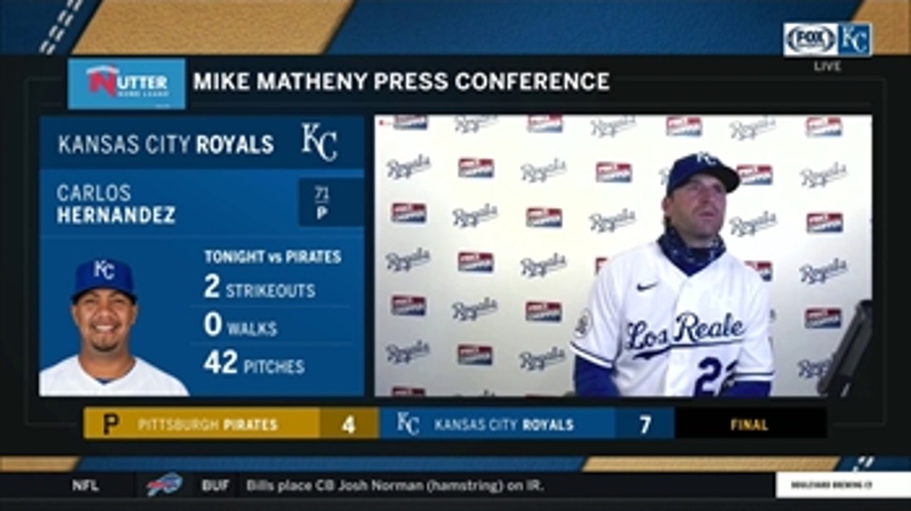 Matheny on Zimmer's first win: 'He continues to impress us'