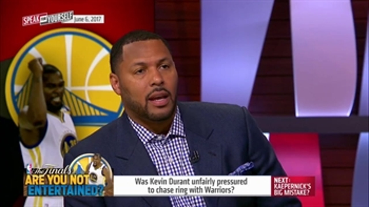 Eddie House on LeBron vs. Jordan, Durant's impact on 2017 NBA playoffs | SPEAK FOR YOURSELF