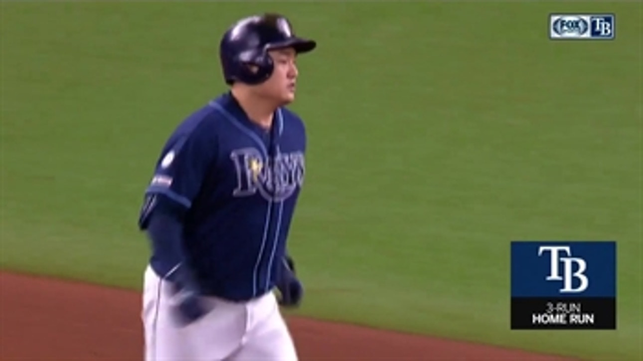 WATCH: Ji-Man Choi belts 3-run HR vs. Boston