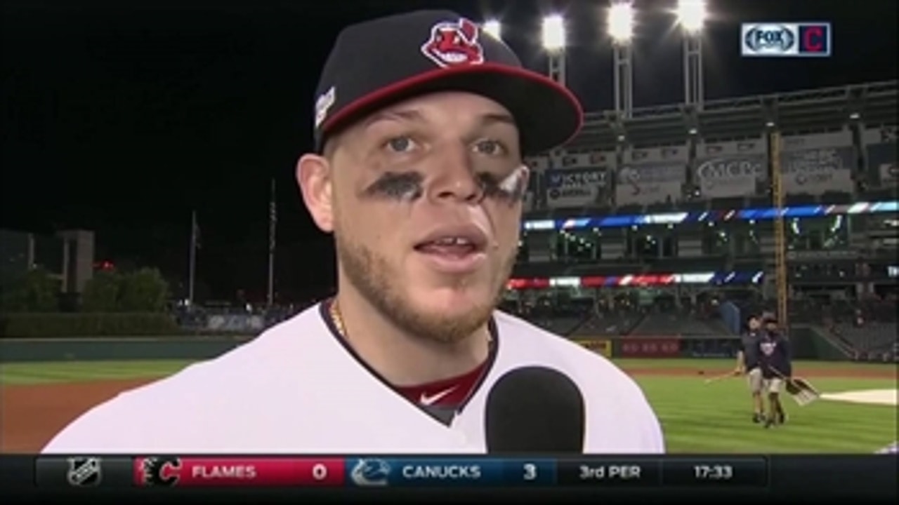 Roberto Perez after first playoff experience: 'I really had fun tonight'